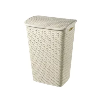   Curver Curver "My Style" Rattan Hatású Szennyestartó 55L Bézs színű
