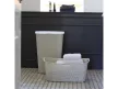 Curver Curver "My Style" Rattan Hatású Szennyestartó 55L Bézs színű