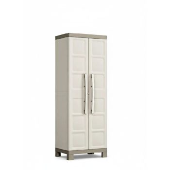   Keter Zárható műanyag szekrény Excellence High 4 állítható polccal