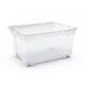 Curver R Box Oversize műanyag tárolódoboz transzparens 140L 78x58x41cm