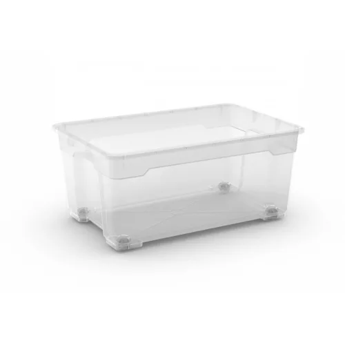 Curver R Box L műanyag tárolódoboz transzparens 45L 57x38x26 cm