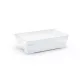 Curver R Box M műanyag tárolódoboz transzparens 25L 57x38x16cm