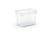 Curver R Box S műanyag tárolódoboz transzparens 17L 37x26x27cm