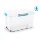 Curver Scuba Box XL kerekes láda transzparens/kék 110L 44,5x73,5x46 cm