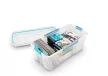 Curver Scuba Box XL kerekes láda transzparens/kék 110L 44,5x73,5x46 cm