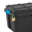 Curver Scuba Box M láda fekete/kék 45L 49,5x39x34 cm