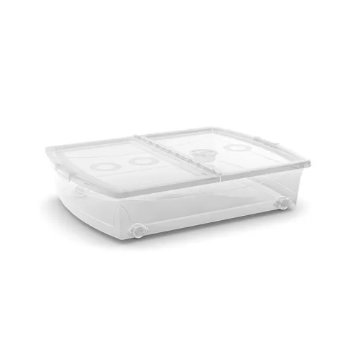 Curver Spinning Box XL ágy alatti tároló átlátszó 56L 77x59x18cm
