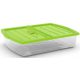 Curver Spinning Box XL ágy alatti tároló kiwizöld/átlátszó 56L 77x59x18cm