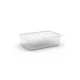 Curver Spinning Box M ágy alatti tárolódoboz 30L átlátszó 59x39x16cm