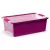 Curver Bi Box M tárolódoboz málna 26L 35x55x19 cm