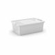 Curver Bi Box M műanyag tároldoboz fehér 26L 35x55x19 cm