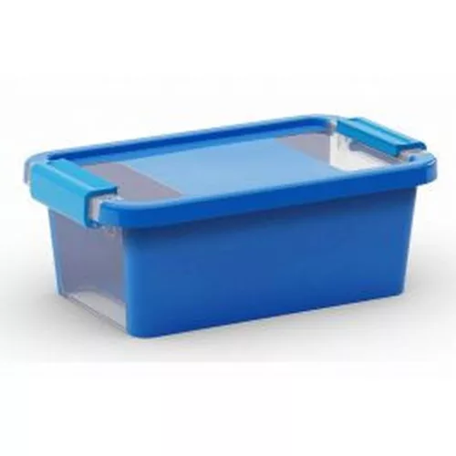Curver Bi Box XS műanyag tárolódoboz olajkék 3L 16x27x10 cm