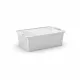 Curver Bi Box XS műanyag tárolódoboz fehér 3L  16x27x10 cm