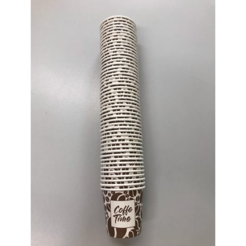 Party mintás papír pohár 1,8dl 50 db/cs