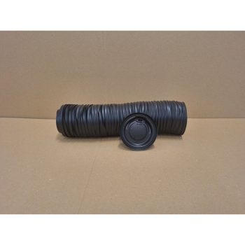 Party papír pohár tető fekete 2,4dl 80mm 100db/cs.