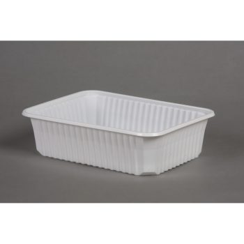   Varia doboz szögletes PP 750ml 50db/cs. mikrózható,  fehér