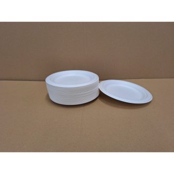 Party tányér BIO lebomló 17cm, 50db-os