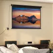Projektorvászon, 84", 4:3, 171x130 cm, fekete