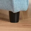 Gyerekkanapé, gyerekfotel lábtartóval, kartámasszal, állítható háttámlával, dönthető fotel, gyerekkanapé, szék, heverő, gyerekkanapé 3-5 éves fiúknak és lányoknak, kék