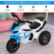 Gyermekjármű zenével és fényszórókkal, versenymotoros dizájnnal, 20 kg-ig, 18-36 hónapos korig, kék