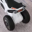 Futóbicikli, gyerekjáték, gyerekmotor, 18-36 hónapos korig, zene/fények, 20 kg-ig, fehér/piros