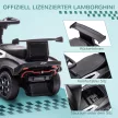 Lamborghini engedéllyel rendelkező kisautó, hangeffektekkel, borulásvédelemmel, 67 cm x 28 x 38 cm