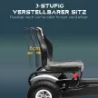 Gokart pedálos autó kézifékkel, állítható üléssel, előre és hátrameneti fokozattal, 50 kg-ig, 5-12 éves gyermekek számára, fehér