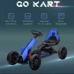 Pedálos gokart előre és hátramenettel, 3-8 éves gyermekek számára, kék