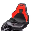 Pedálos gokart előre és hátramenettel, 3-8 éves gyermekek számára, piros