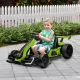 4 V-os elektromos gokart gyerekeknek, akár 12 km/h sebességgel, gokart drift funkcióval, 2 motorral, állítható üléssel, lágyindítással