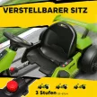 4 V-os elektromos gokart gyerekeknek, akár 12 km/h sebességgel, gokart drift funkcióval, 2 motorral, állítható üléssel, lágyindítással