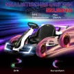 4 V-os elektromos gokart gyerekeknek, akár 12 km/h sebességgel, gokart drift funkcióval, 2 motorral, állítható üléssel, lágyindítással