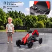 Elektromos gokart gyerekeknek, 3-5 km/h, 2 irányban állítható sebességgel, biztonsági övvel, EVA kerekekkel, 3-8 gyermek számára