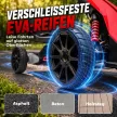 Elektromos gokart gyerekeknek, 3-5 km/h, 2 irányban állítható sebességgel, biztonsági övvel, EVA kerekekkel, 3-8 gyermek számára