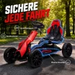 Elektromos gokart gyerekeknek, 3-5 km/h, 2 irányban állítható sebességgel, biztonsági övvel, EVA kerekekkel, 3-8 gyermek számára