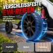  Elektro Go-Kart für Kinder 3-5km/h Gokart mit 2-Fach verstellbarem Geschwindigkeit, Sicherheitsgurt, EVA-Räder für 3-8