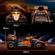 Elektromos gyerekautó, McLaren Formula 1, távirányítóval, zenével, 3-5 éves korig, narancssárga