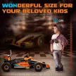Elektromos gyerekautó, McLaren Formula 1, távirányítóval, zenével, 3-5 éves korig, narancssárga