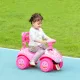  Rutschauto Kinder Rutschfahrzeug mit Musik Hupe, Licht Anti-Kipp-Schutz & Stauraum unter dem Sitz, 18-36 Monaten, Rosa