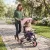  Kinderdreirad, 6-in-1 Buggy für Kleinkinder, mit Schiebegriff, verstellbarer Sitz, faltbares Design, Sicherheitsnetz