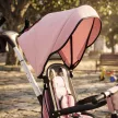  Kinderdreirad, 6-in-1 Buggy für Kleinkinder, mit Schiebegriff, verstellbarer Sitz, faltbares Design, Sicherheitsnetz