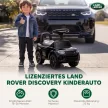 LAND ROVER DISCOVERY Játékautó, Kürttel, Motorhangokkal, Tárolóhellyel az Ülés Alján, 18-36 Hónapos Korig, Fekete