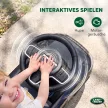 LAND ROVER DISCOVERY Játékautó, Kürttel, Motorhangokkal, Tárolóhellyel az Ülés Alján, 18-36 Hónapos Korig, Fekete