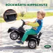LAND ROVER DISCOVERY Játékautó, Kürttel, Motorhangokkal, Tárolóhellyel az Ülés Alján, 18-36 Hónapos Korig, Fekete