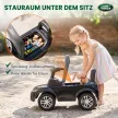 LAND ROVER DISCOVERY Játékautó, Kürttel, Motorhangokkal, Tárolóhellyel az Ülés Alján, 18-36 Hónapos Korig, Fekete