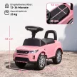LAND ROVER DISCOVERY Játékautó, Kürttel, Motorhangokkal, Tárolóhellyel az Ülés alatt, 18-36 Hónapos Korúaknak, Rózsaszín