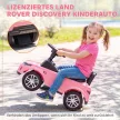 LAND ROVER DISCOVERY Játékautó, Kürttel, Motorhangokkal, Tárolóhellyel az Ülés alatt, 18-36 Hónapos Korúaknak, Rózsaszín