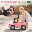LAND ROVER DISCOVERY Játékautó, Kürttel, Motorhangokkal, Tárolóhellyel az Ülés alatt, 18-36 Hónapos Korúaknak, Rózsaszín
