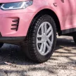 LAND ROVER DISCOVERY Játékautó, Kürttel, Motorhangokkal, Tárolóhellyel az Ülés alatt, 18-36 Hónapos Korúaknak, Rózsaszín
