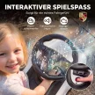 Porsche kisautó kürttel, lámpákkal és motorhanggal, 18–36 hónapos korig, fehér